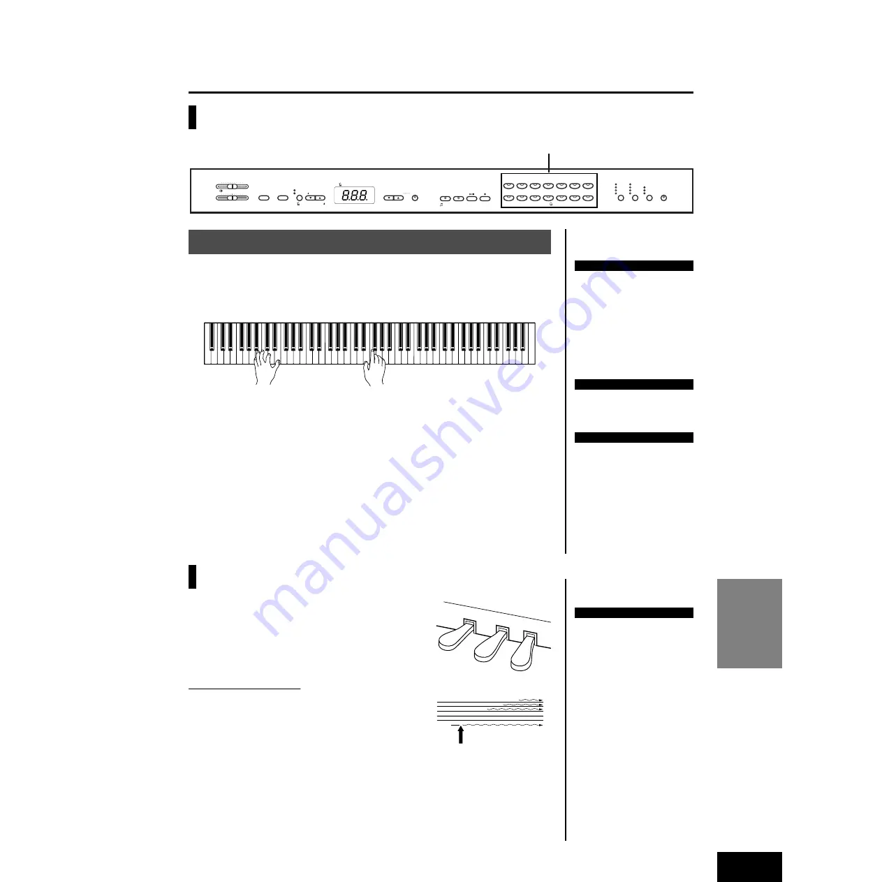 Yamaha YDP-223 Manual De Instrucciones Download Page 21