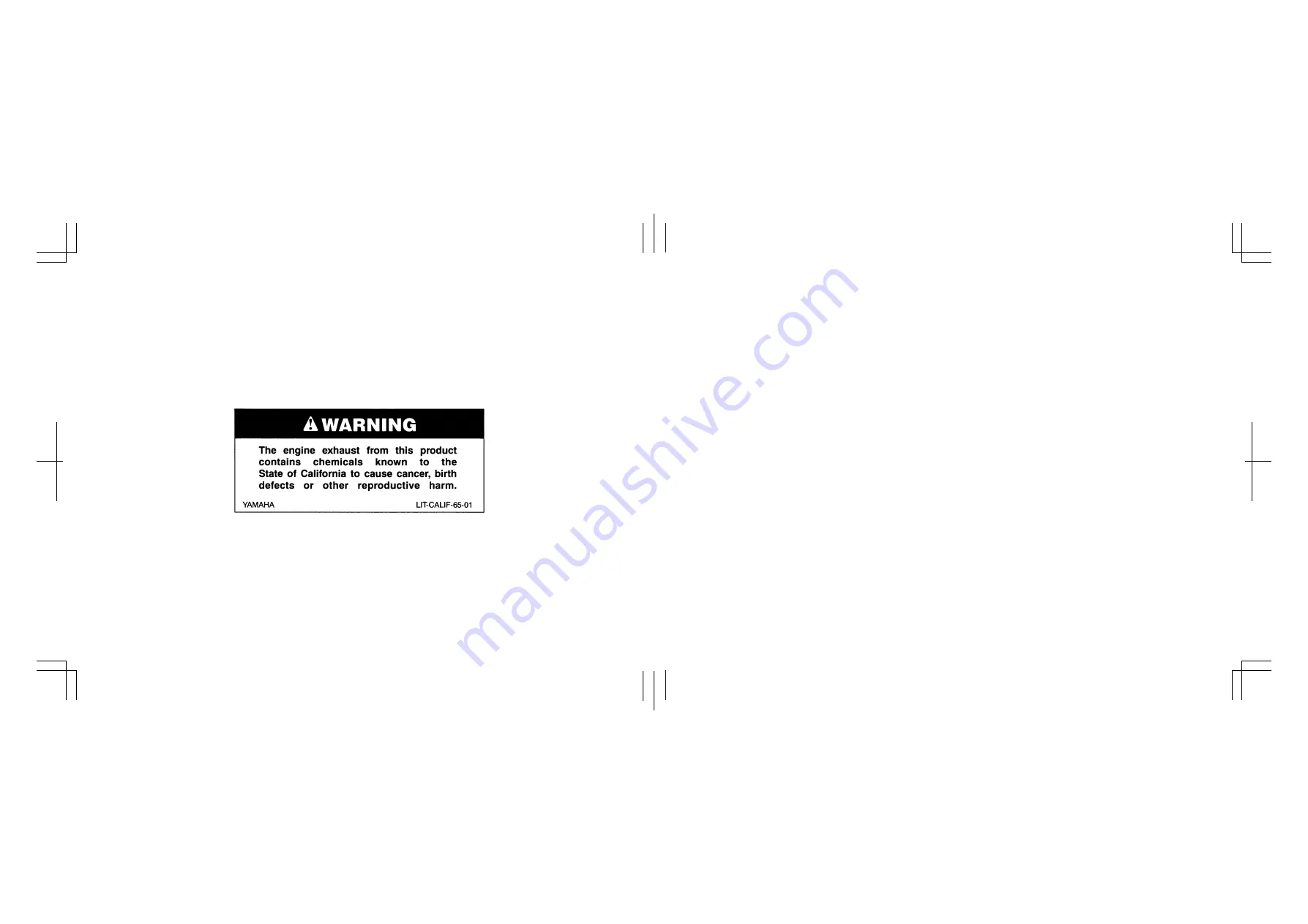 Yamaha YFM660FS Owner'S Manual Download Page 2