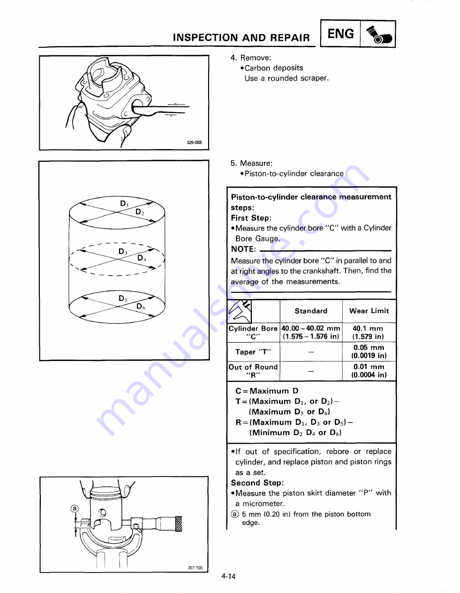 Yamaha YSR50T Service Manual Download Page 84