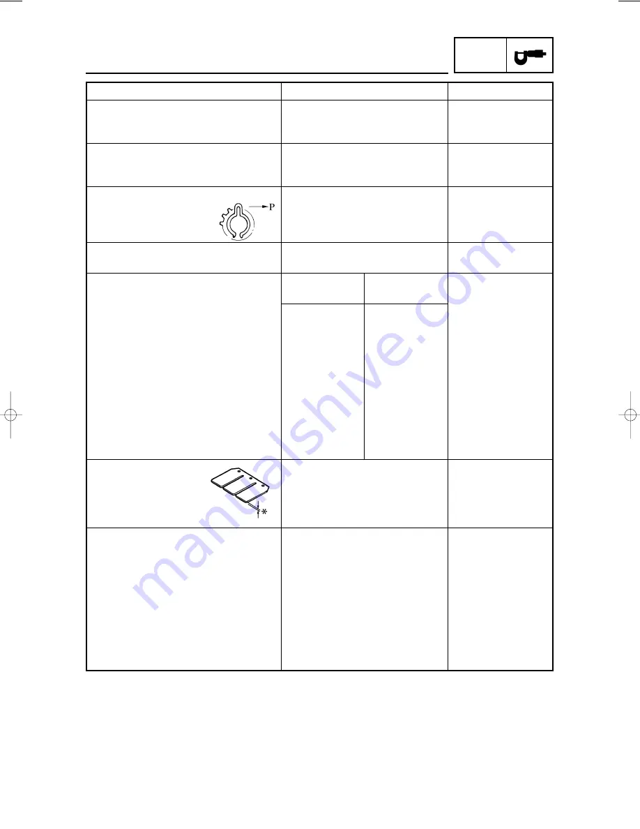 Yamaha YZ125(N)/LC Owner'S Service Manual Download Page 107