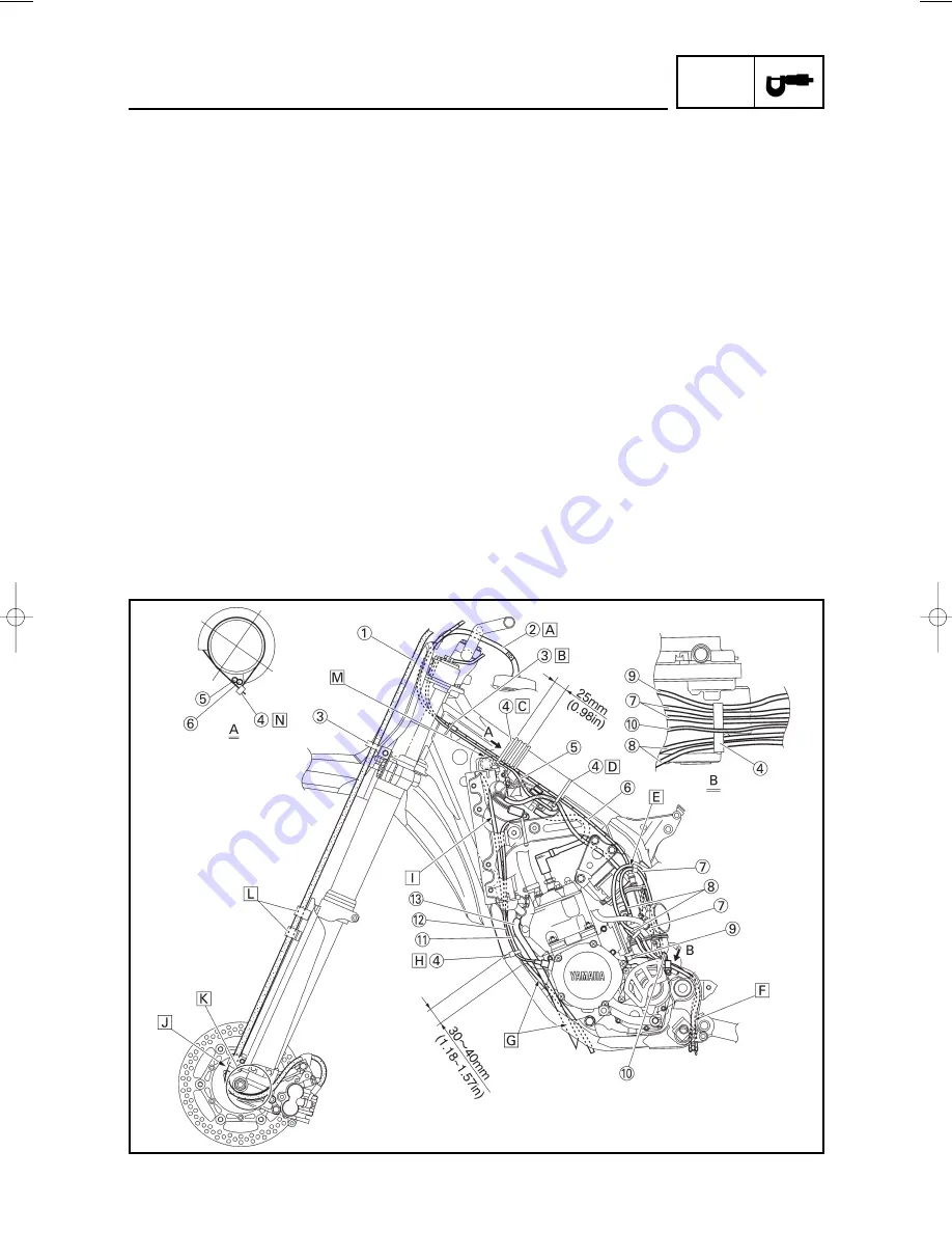 Yamaha YZ125(N)/LC Owner'S Service Manual Download Page 116