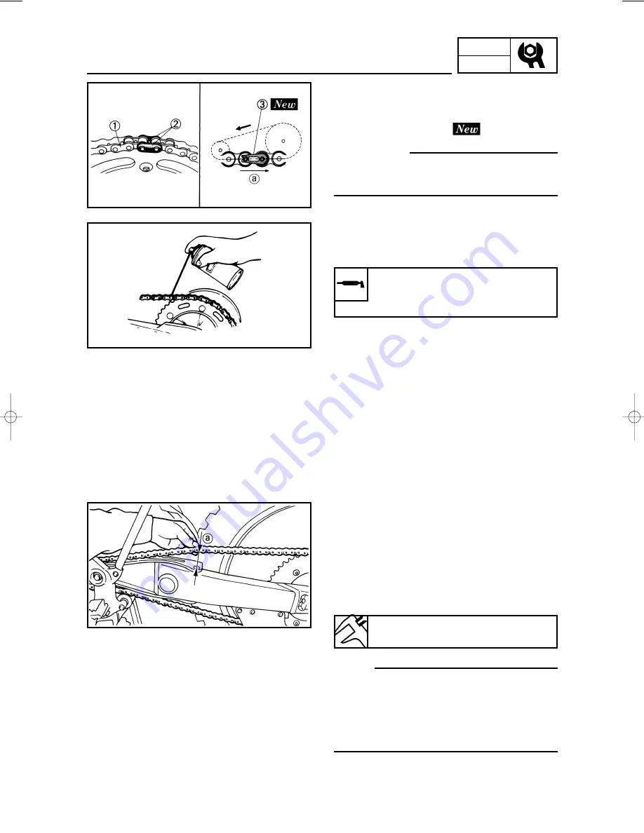 Yamaha YZ125(N)/LC Owner'S Service Manual Download Page 178