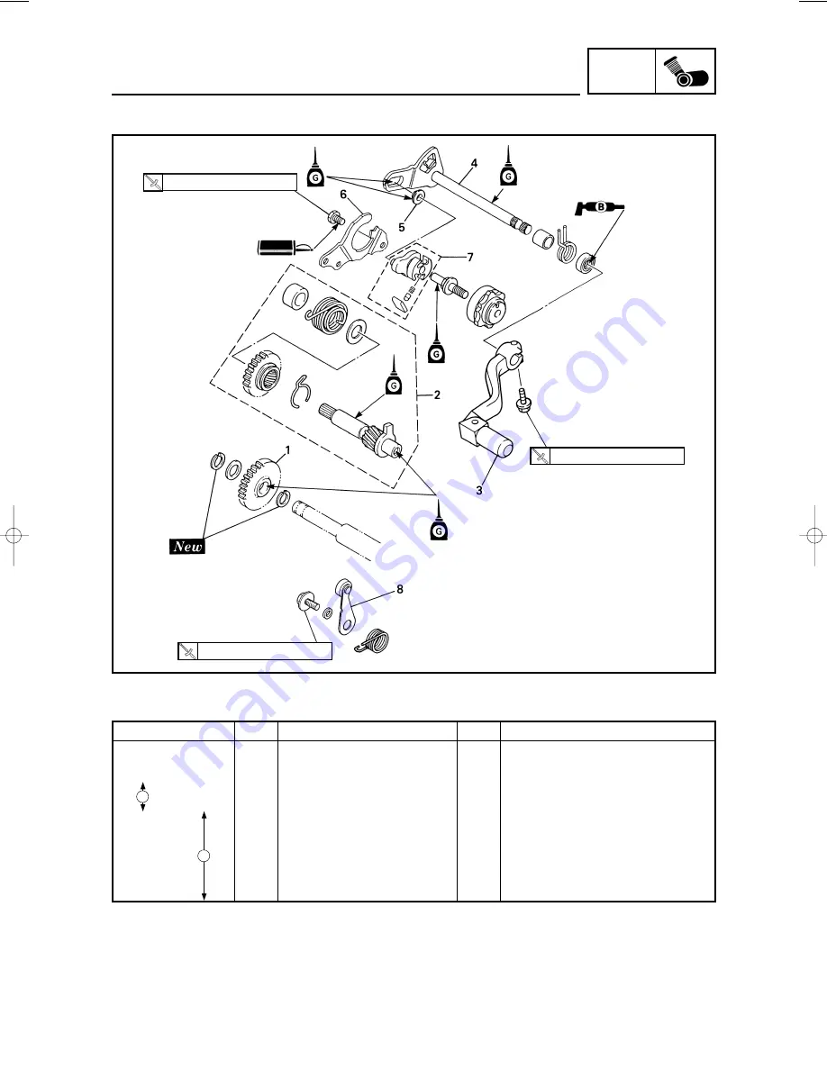 Yamaha YZ125(N)/LC Owner'S Service Manual Download Page 286