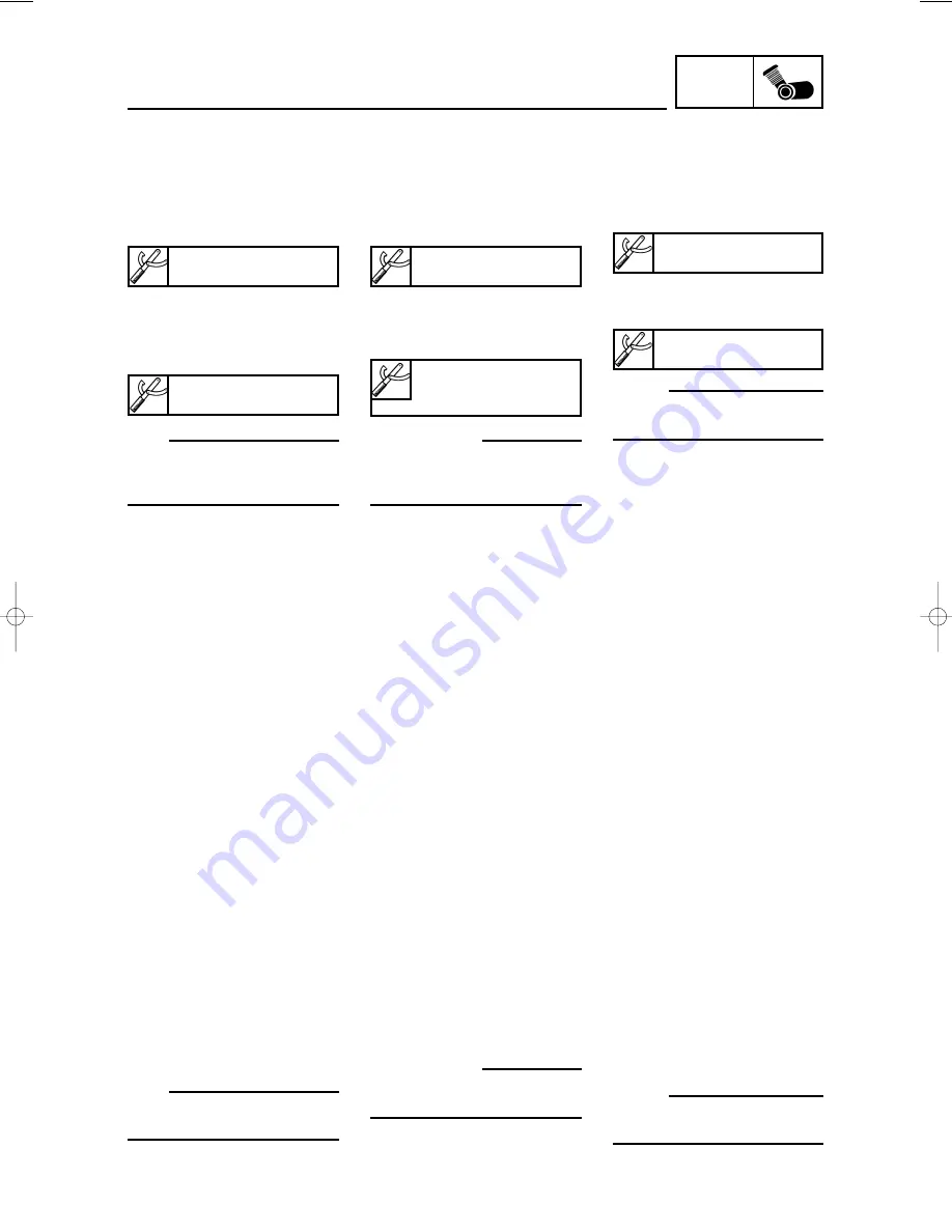 Yamaha YZ125(N)/LC Owner'S Service Manual Download Page 317