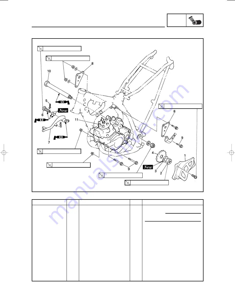 Yamaha YZ125(N)/LC Скачать руководство пользователя страница 322