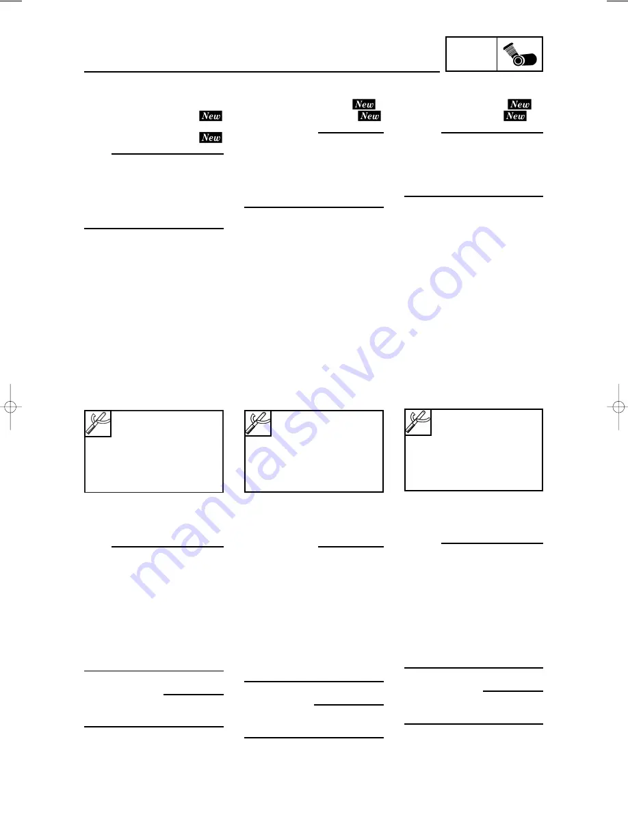 Yamaha YZ125(N)/LC Owner'S Service Manual Download Page 341