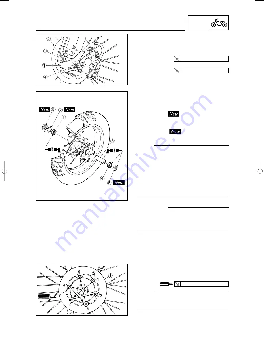 Yamaha YZ125(N)/LC Owner'S Service Manual Download Page 368