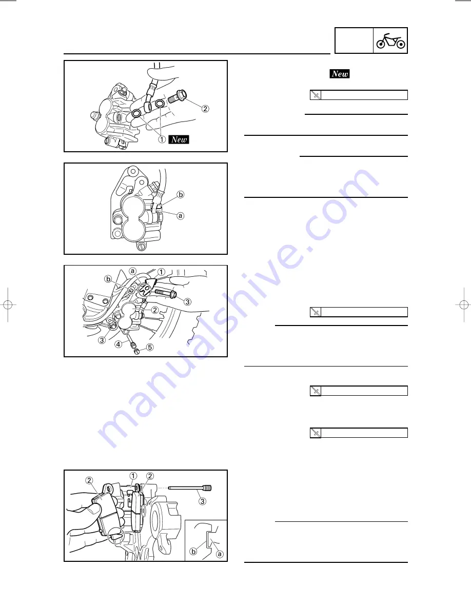 Yamaha YZ125(N)/LC Owner'S Service Manual Download Page 390