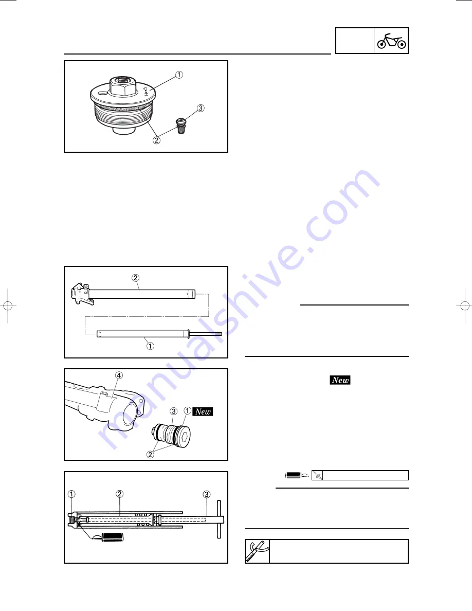 Yamaha YZ125(N)/LC Owner'S Service Manual Download Page 418