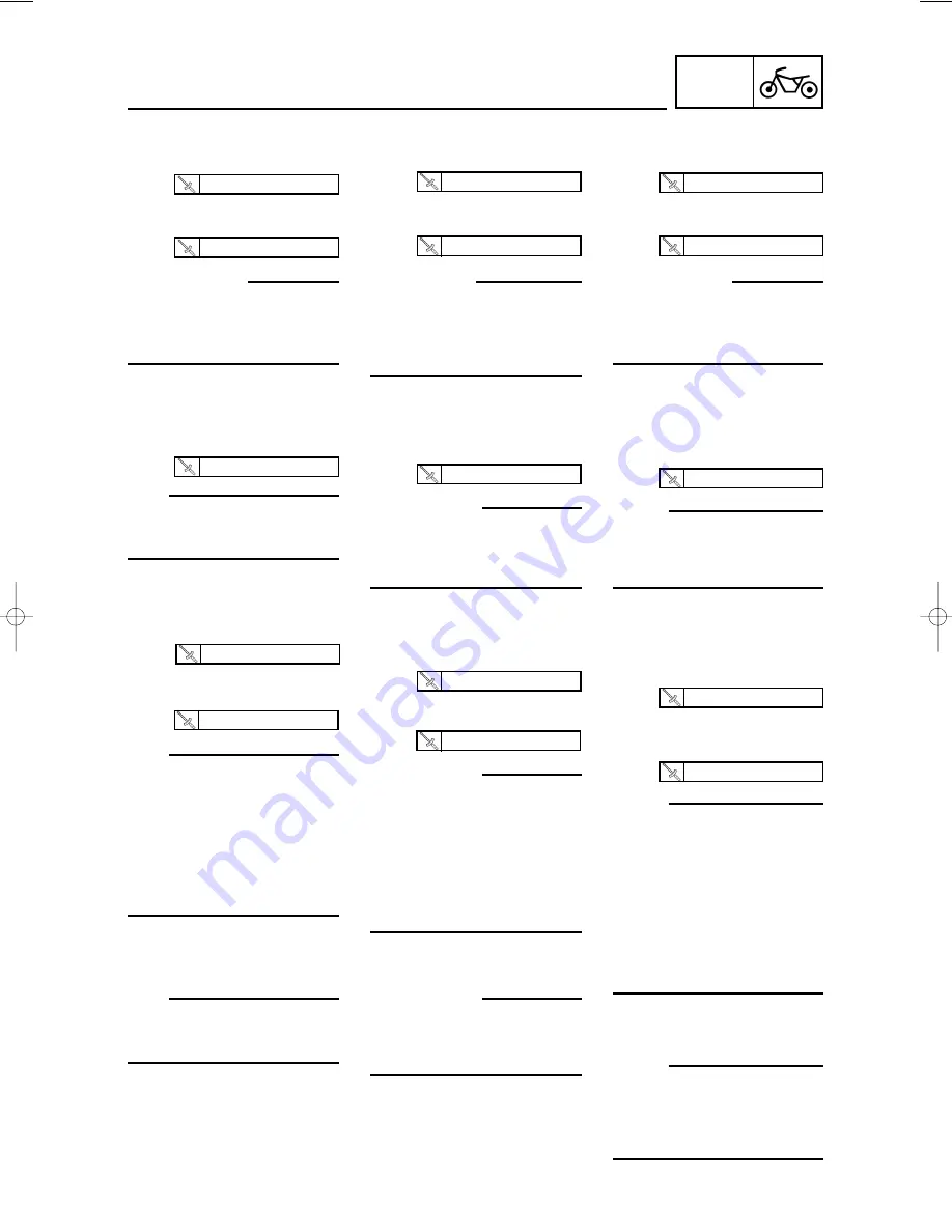 Yamaha YZ125(N)/LC Owner'S Service Manual Download Page 433