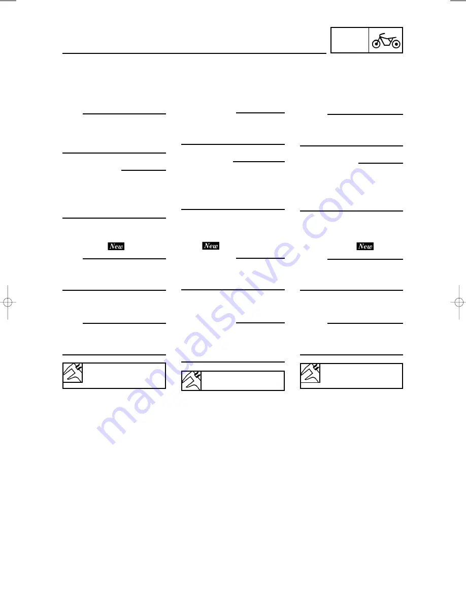 Yamaha YZ125(N)/LC Owner'S Service Manual Download Page 479