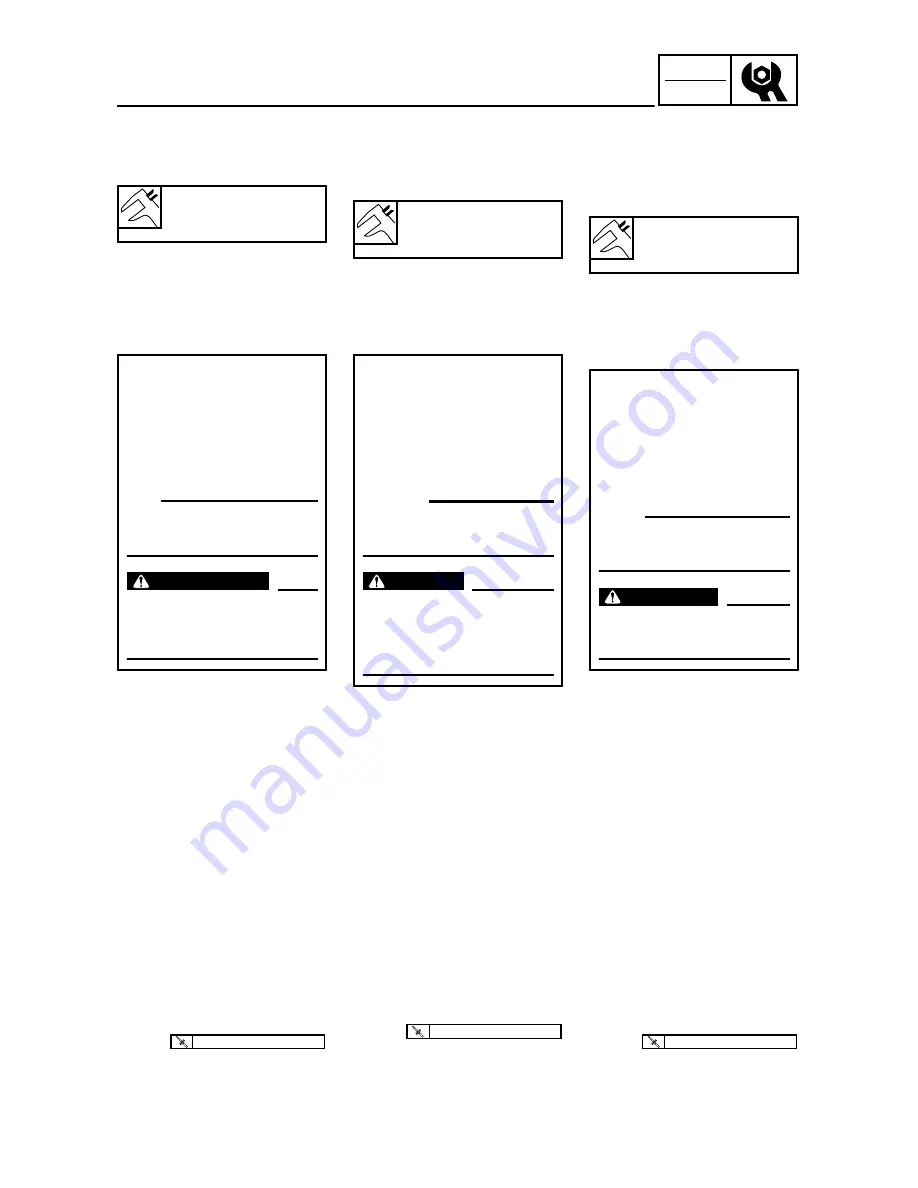 Yamaha YZ250F(S) Owner'S Service Manual Download Page 179