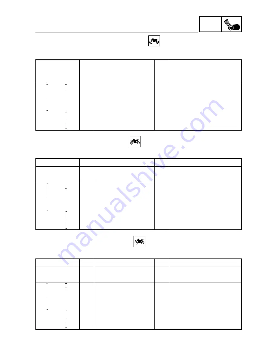 Yamaha YZ250F(S) Owner'S Service Manual Download Page 259