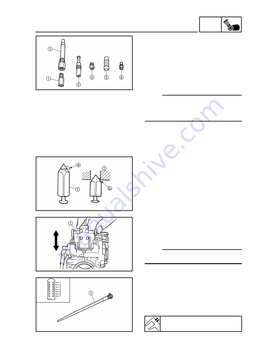 Yamaha YZ250F(S) Owner'S Service Manual Download Page 276