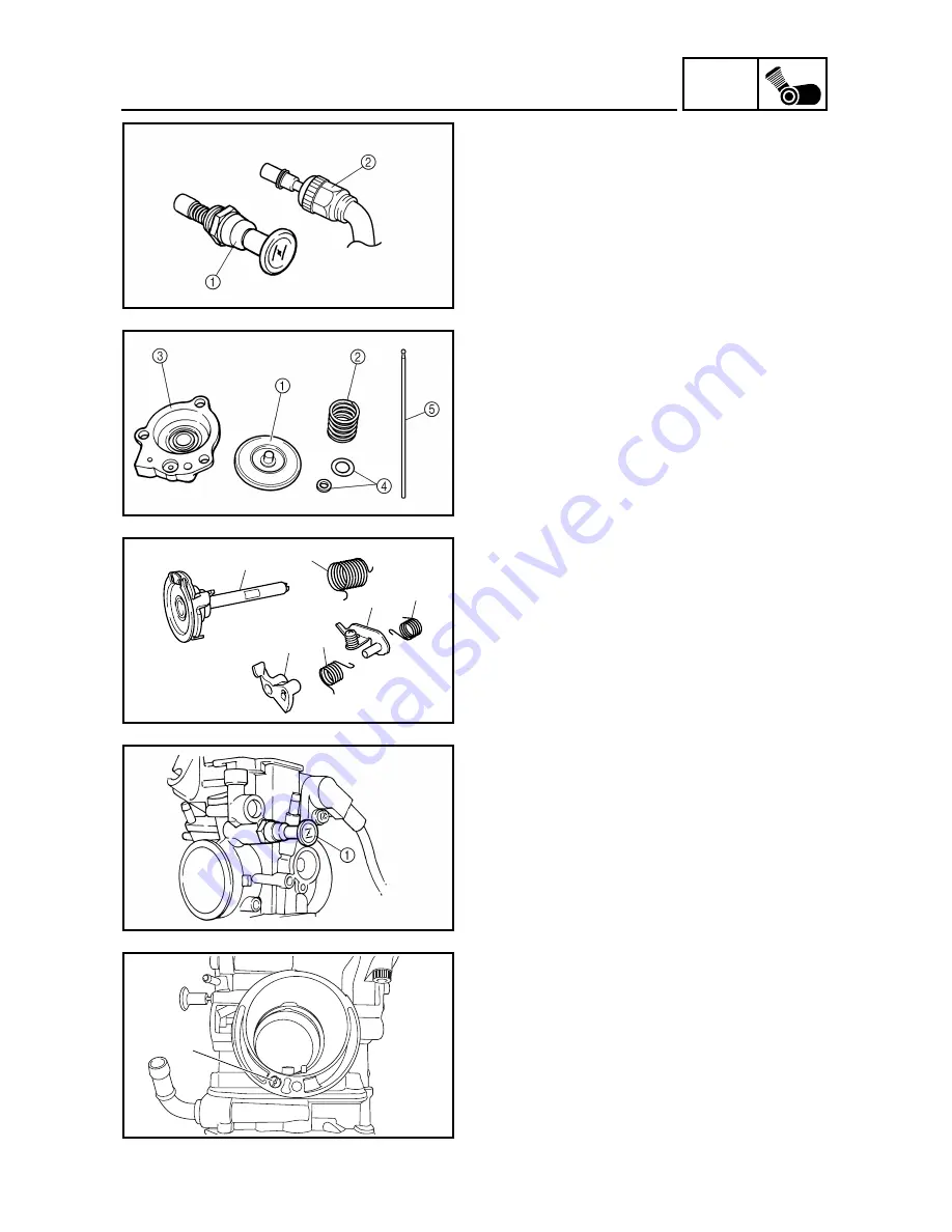 Yamaha YZ250F(S) Скачать руководство пользователя страница 280