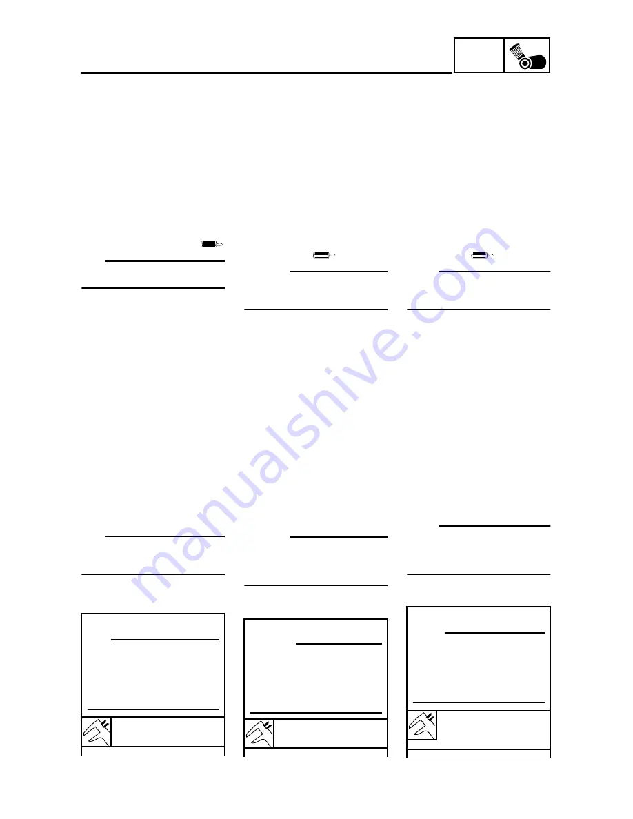 Yamaha YZ250F(S) Owner'S Service Manual Download Page 289