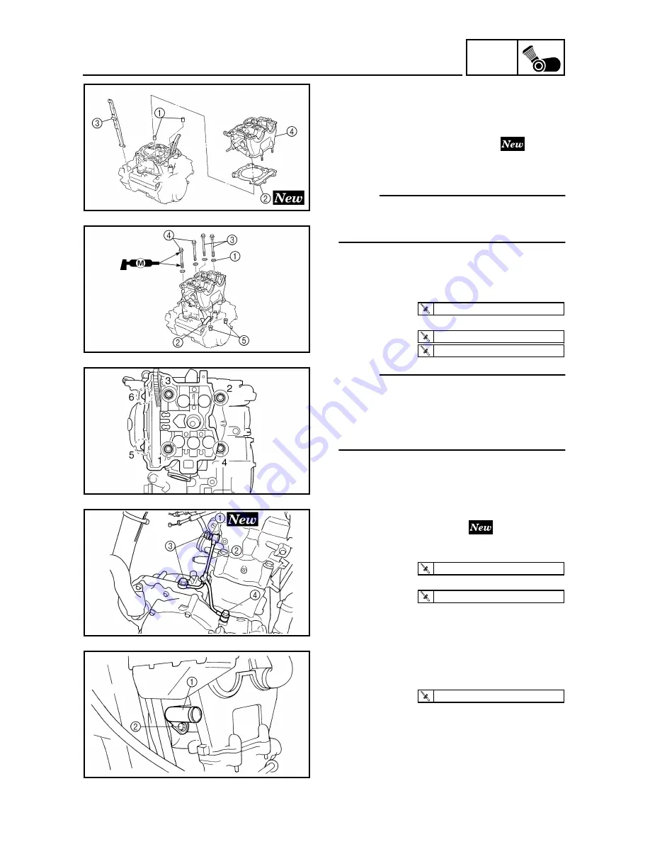 Yamaha YZ250F(S) Owner'S Service Manual Download Page 316