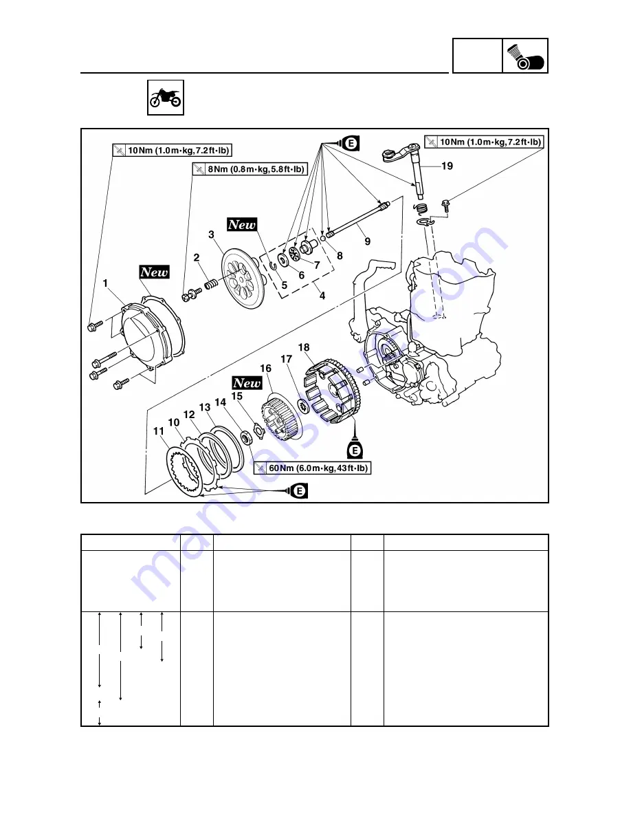 Yamaha YZ250F(S) Скачать руководство пользователя страница 350