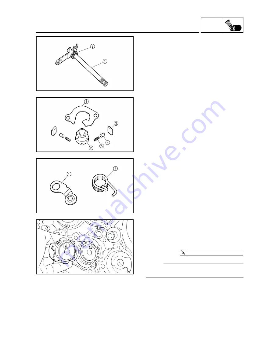 Yamaha YZ250F(S) Owner'S Service Manual Download Page 400