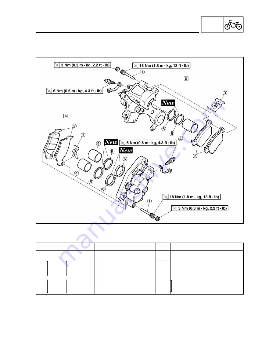 Yamaha YZ250F(S) Скачать руководство пользователя страница 476