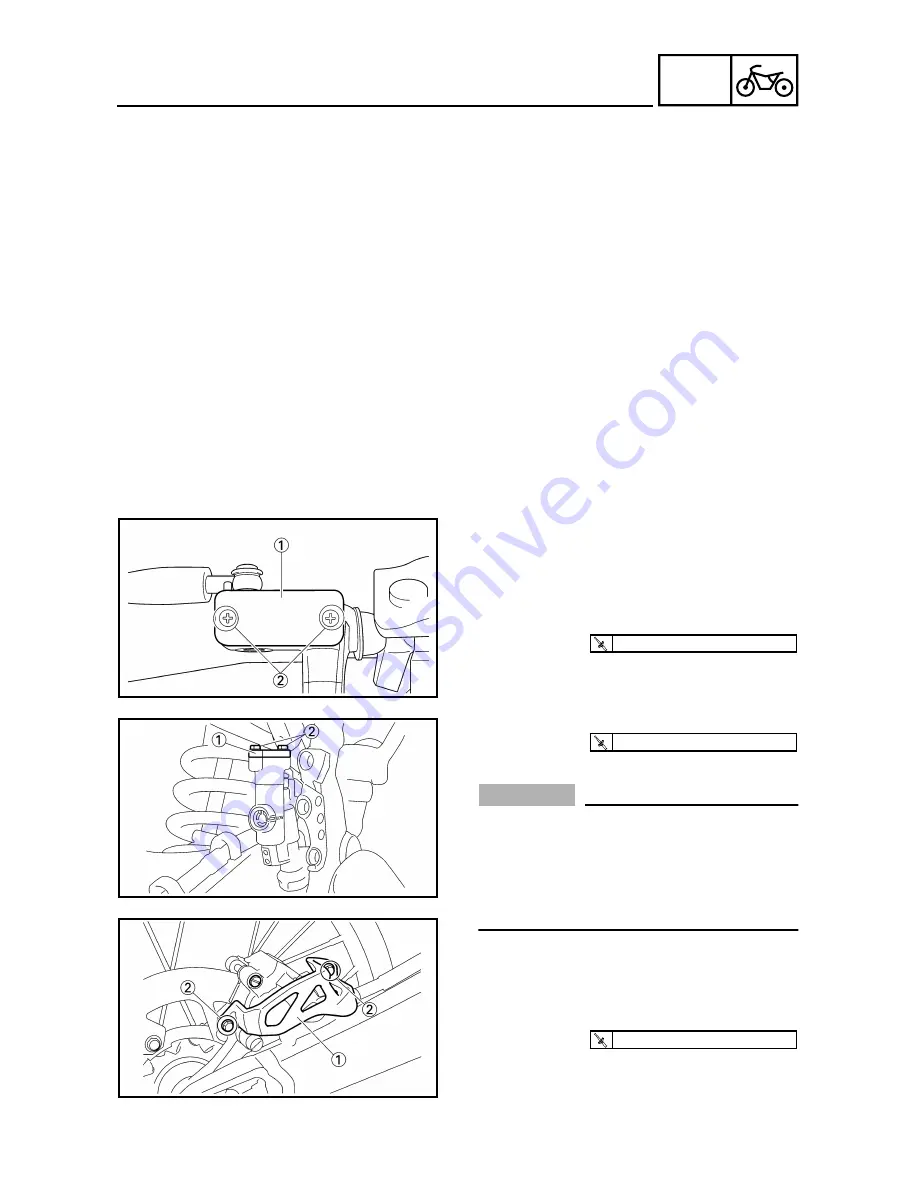 Yamaha YZ250F(S) Owner'S Service Manual Download Page 502