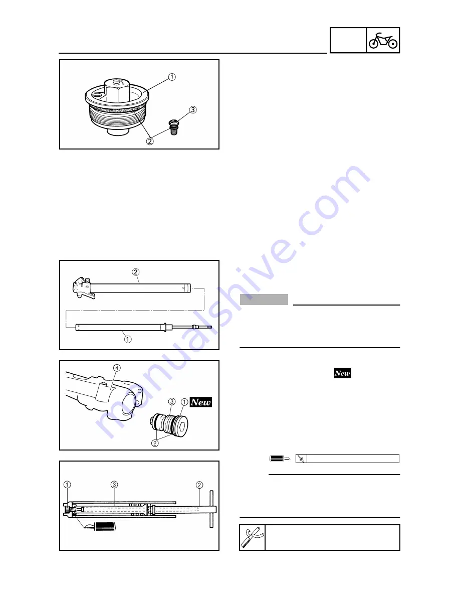 Yamaha YZ250F(S) Owner'S Service Manual Download Page 514