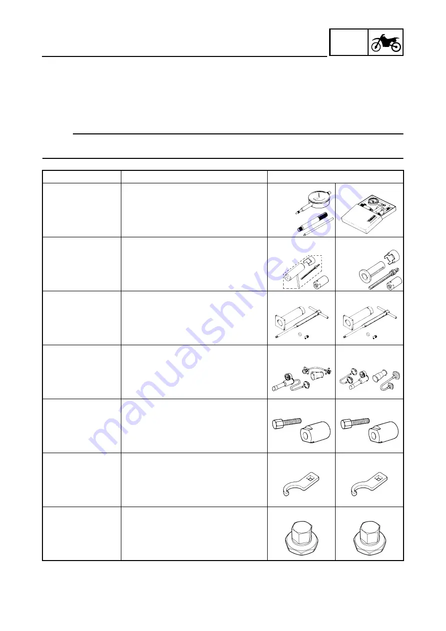 Yamaha YZ450F(V) Owner'S Service Manual Download Page 38