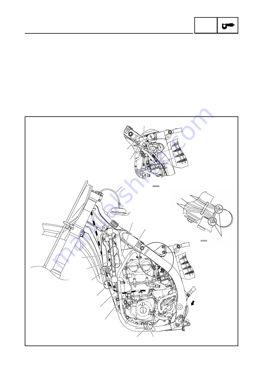 Yamaha YZ450F(V) Owner'S Service Manual Download Page 130