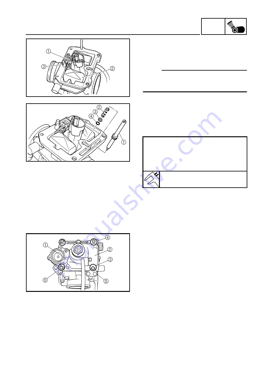 Yamaha YZ450F(V) Owner'S Service Manual Download Page 276