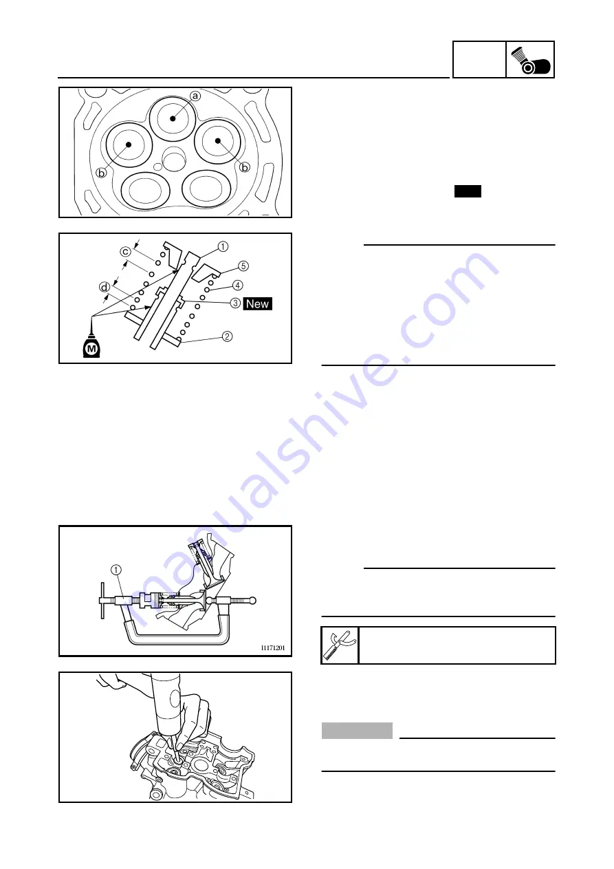 Yamaha YZ450F(V) Owner'S Service Manual Download Page 322