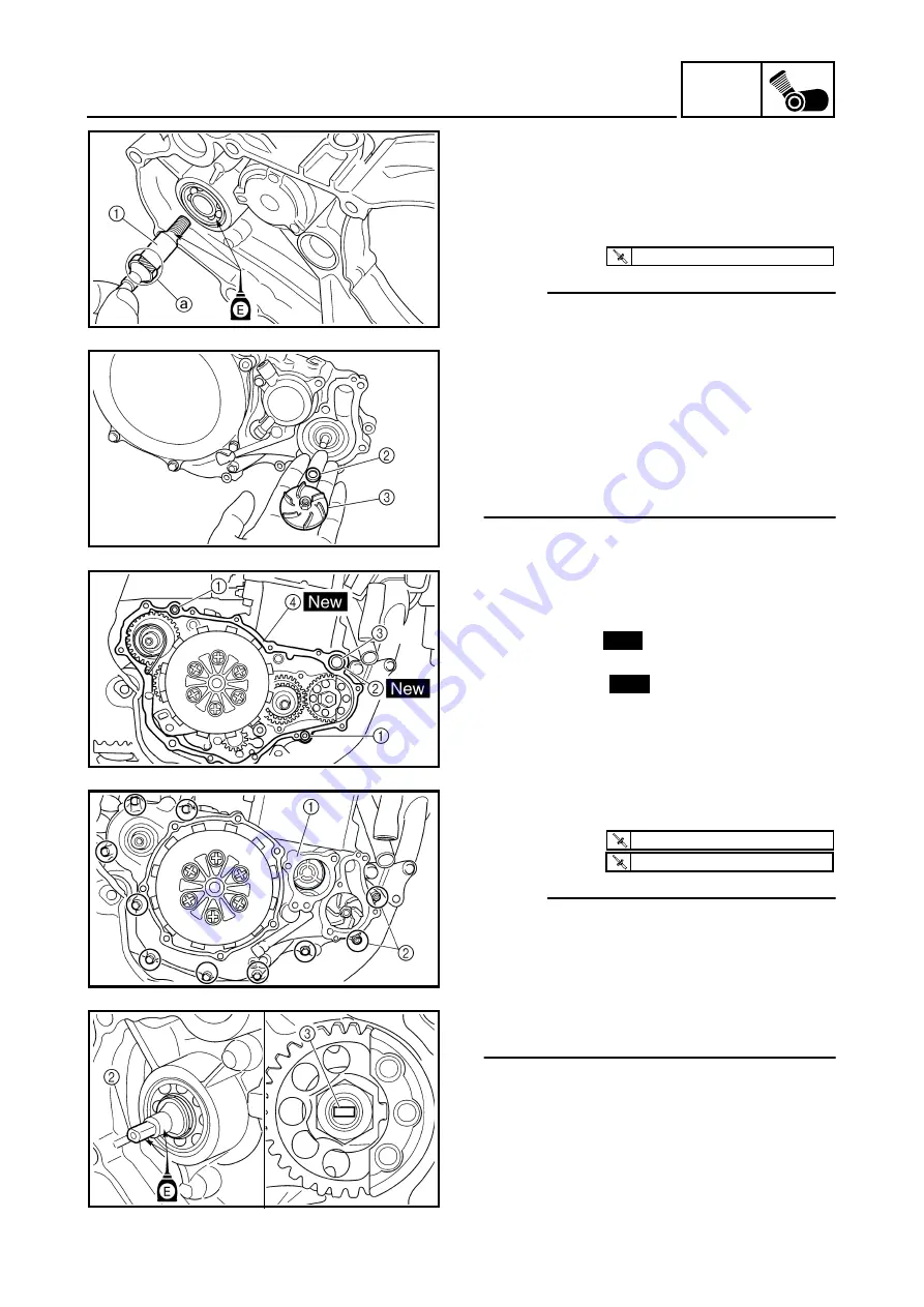 Yamaha YZ450F(V) Owner'S Service Manual Download Page 360