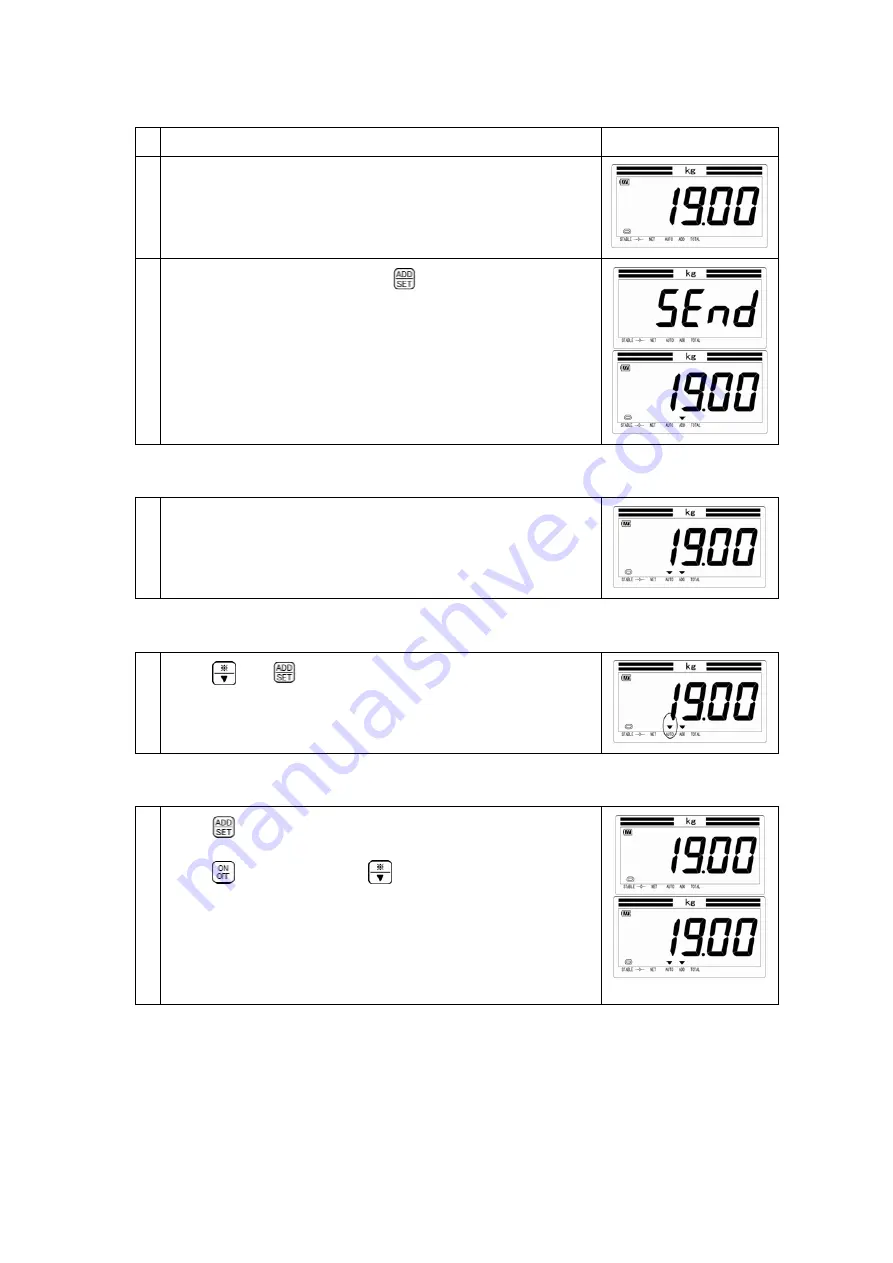 Yamato DP-6700 Operation Manual Download Page 20