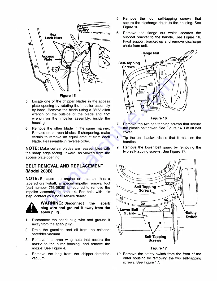 Yard-Man 103A Operator'S Manual Download Page 11