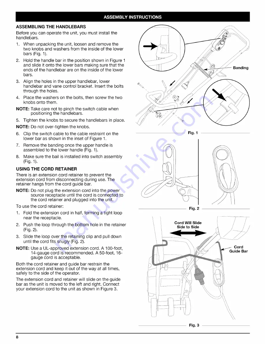 Yard-Man 40 Operator'S Manual Download Page 8