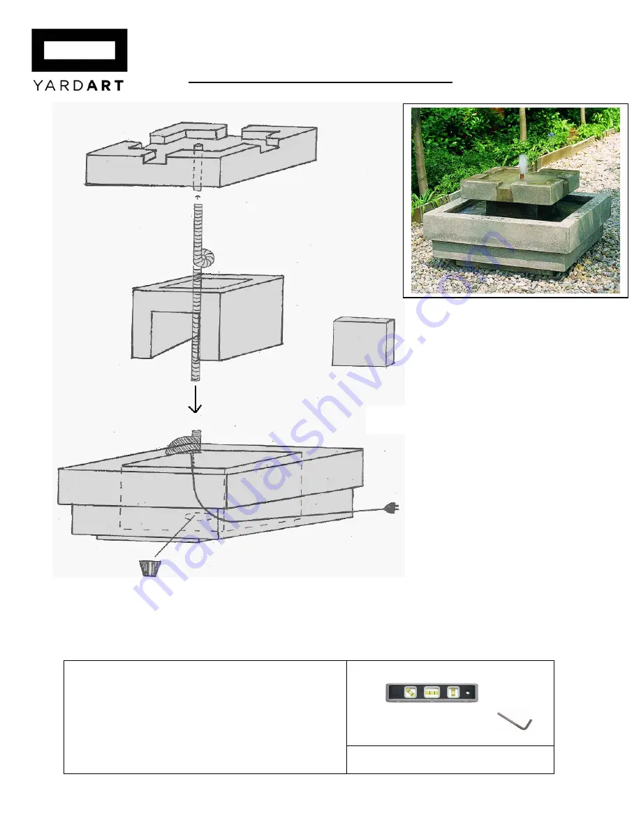 YARDART FT-36 Assembly Instructions Download Page 1