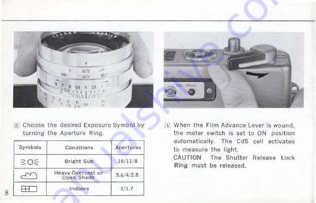 Yashica Electro 35 AF-mini Скачать руководство пользователя страница 16