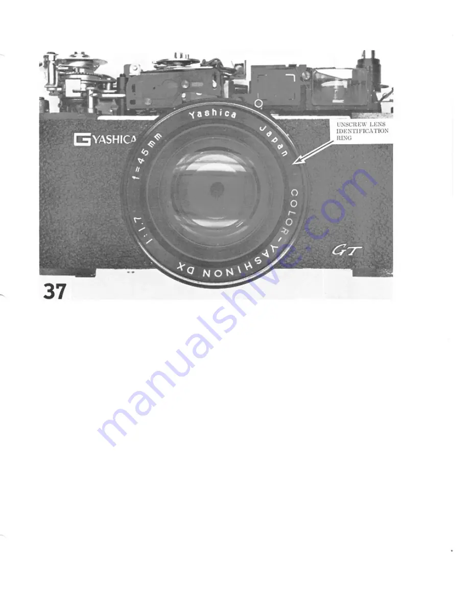 Yashica Electro 35 AF-mini Manual Download Page 37