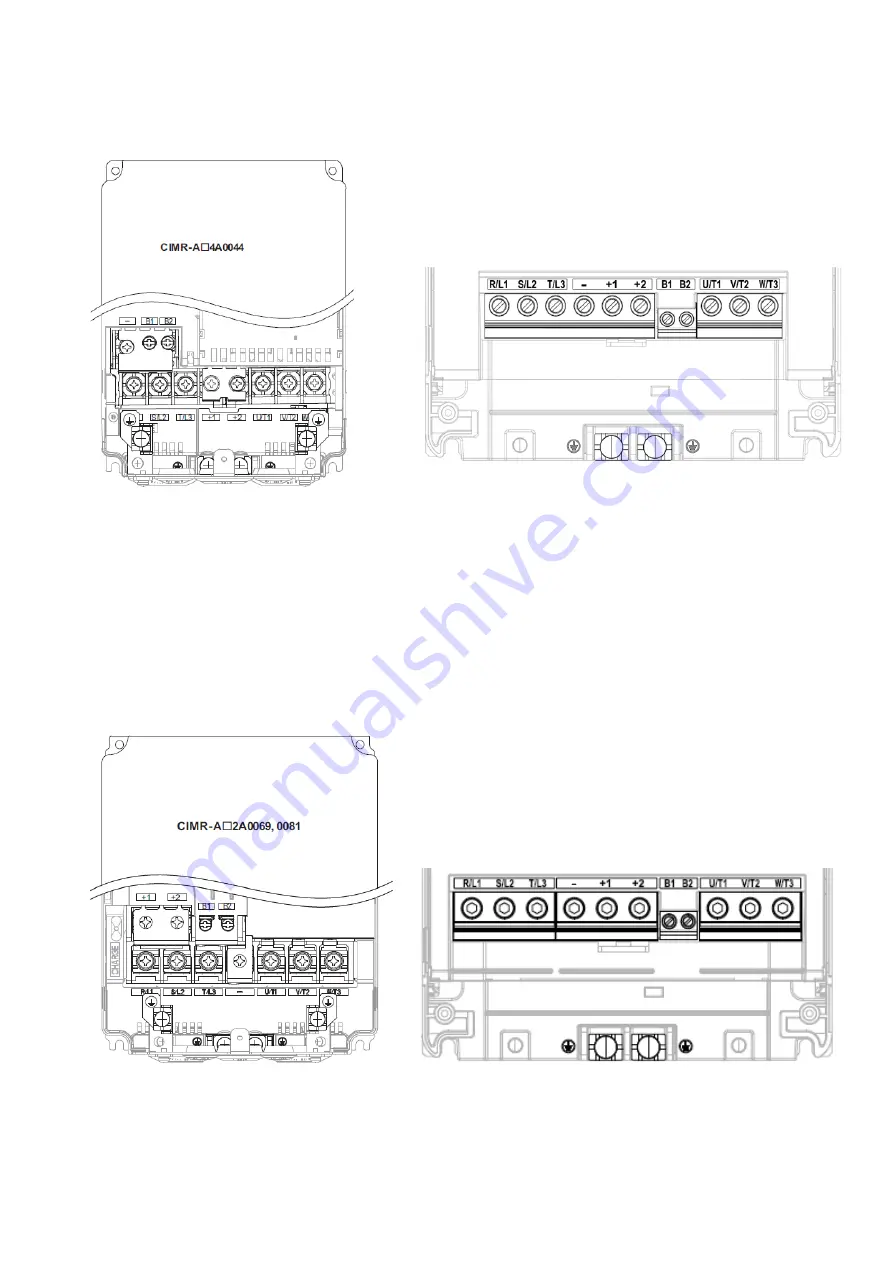 YASKAWA A1000 Series Product Replacement Manual Download Page 8