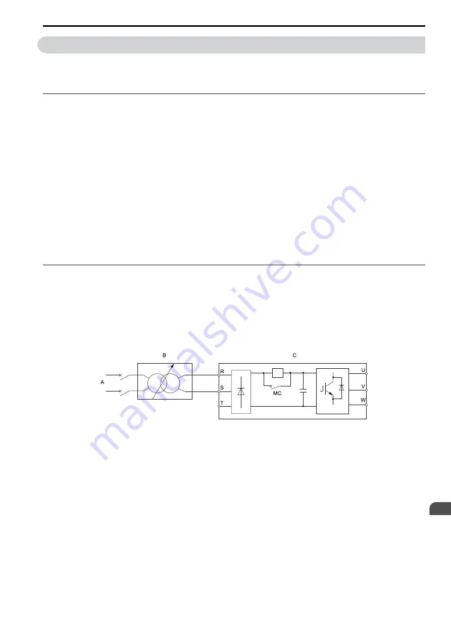 YASKAWA CIPR-GA50C series Technical Manual Download Page 305