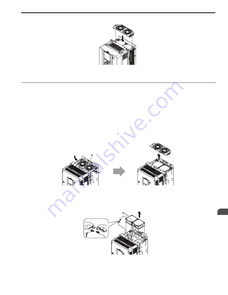 YASKAWA GA800 Series Maintenance & Troubleshooting Download Page 35