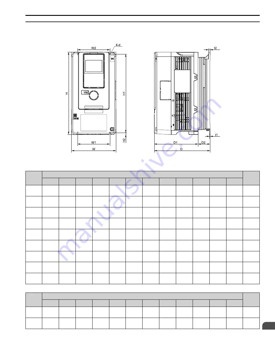 YASKAWA GA800 Series Скачать руководство пользователя страница 535