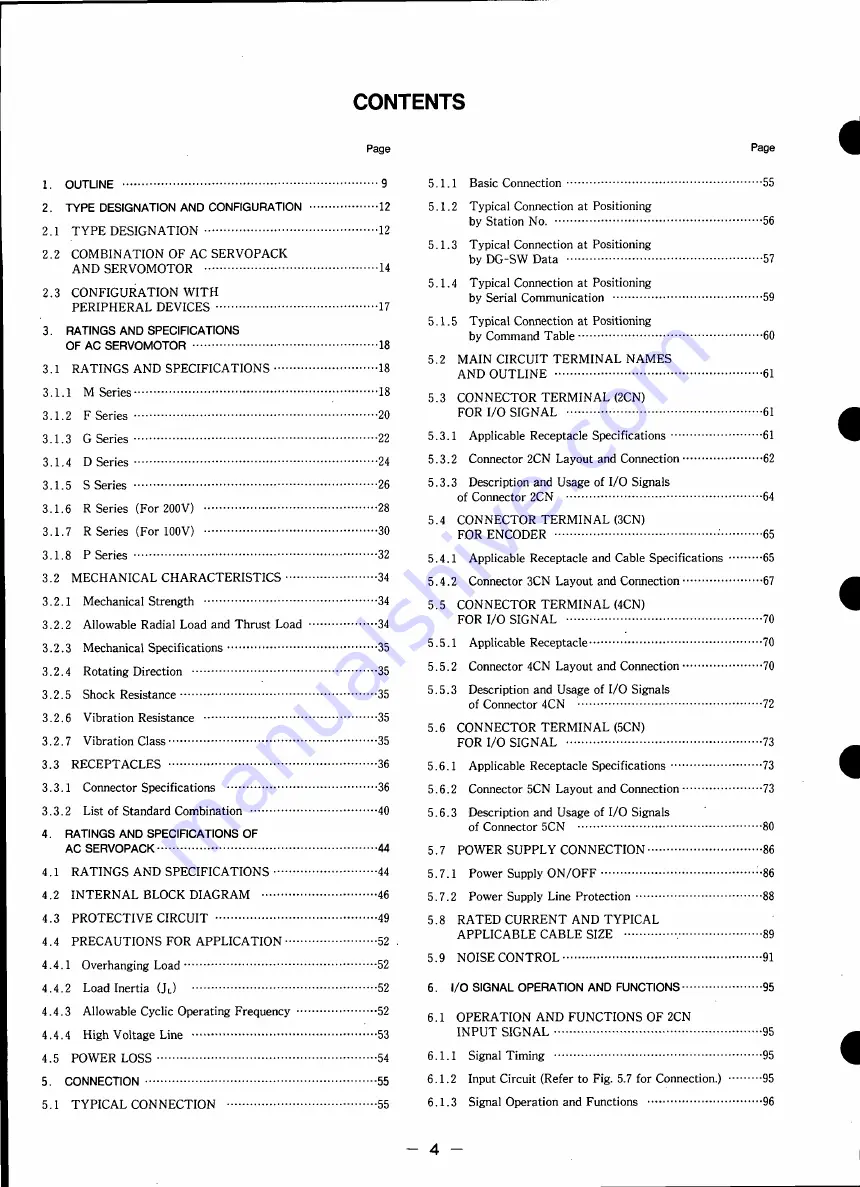 YASKAWA HR Series Manual Download Page 6