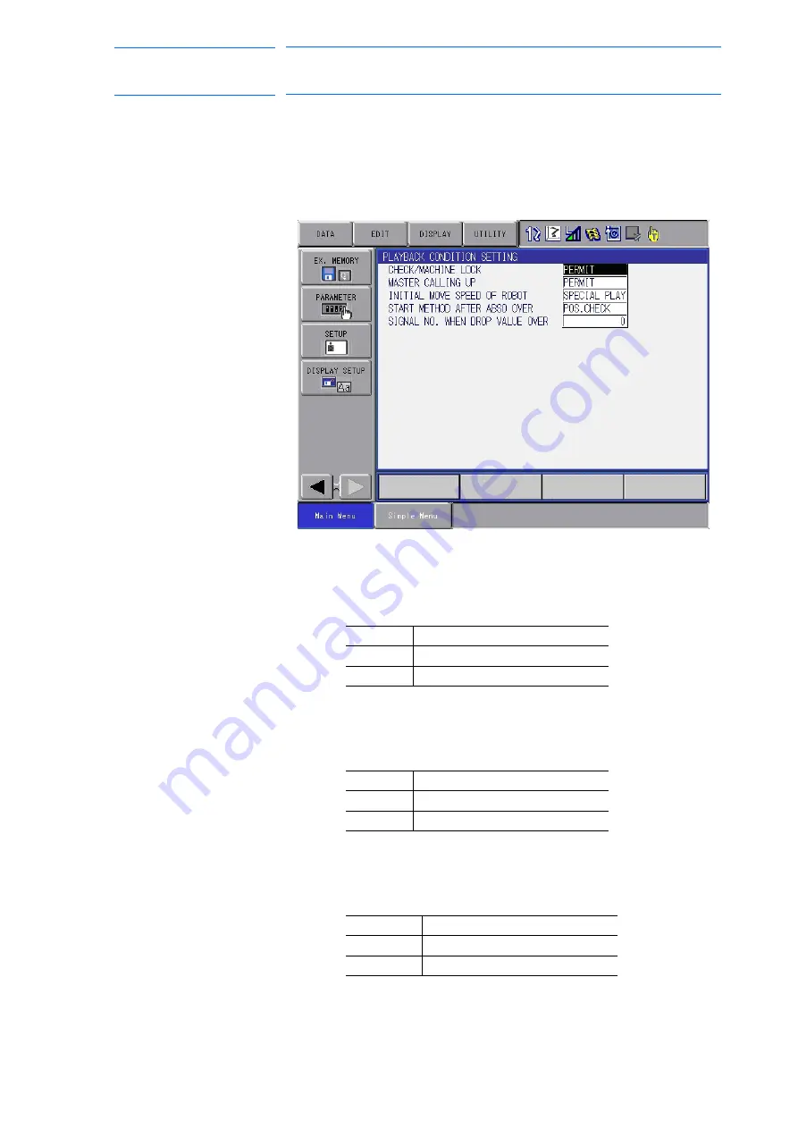 YASKAWA MOTOMAN DX100 Operator'S Manual Download Page 347