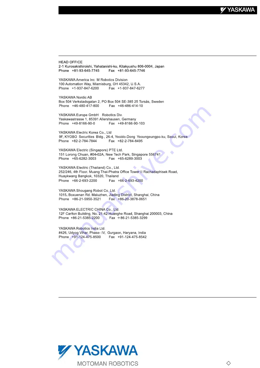 YASKAWA Motoman DX200 Setup Procedure Download Page 44