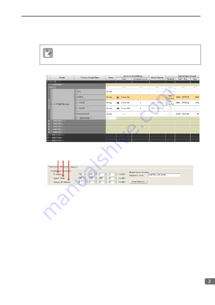 YASKAWA MP3000 Series User Manual Download Page 277