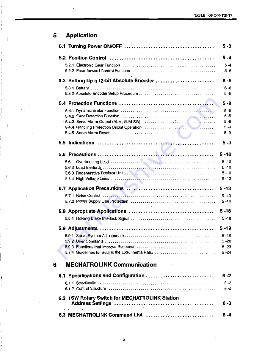 YASKAWA S Series User Manual Download Page 10