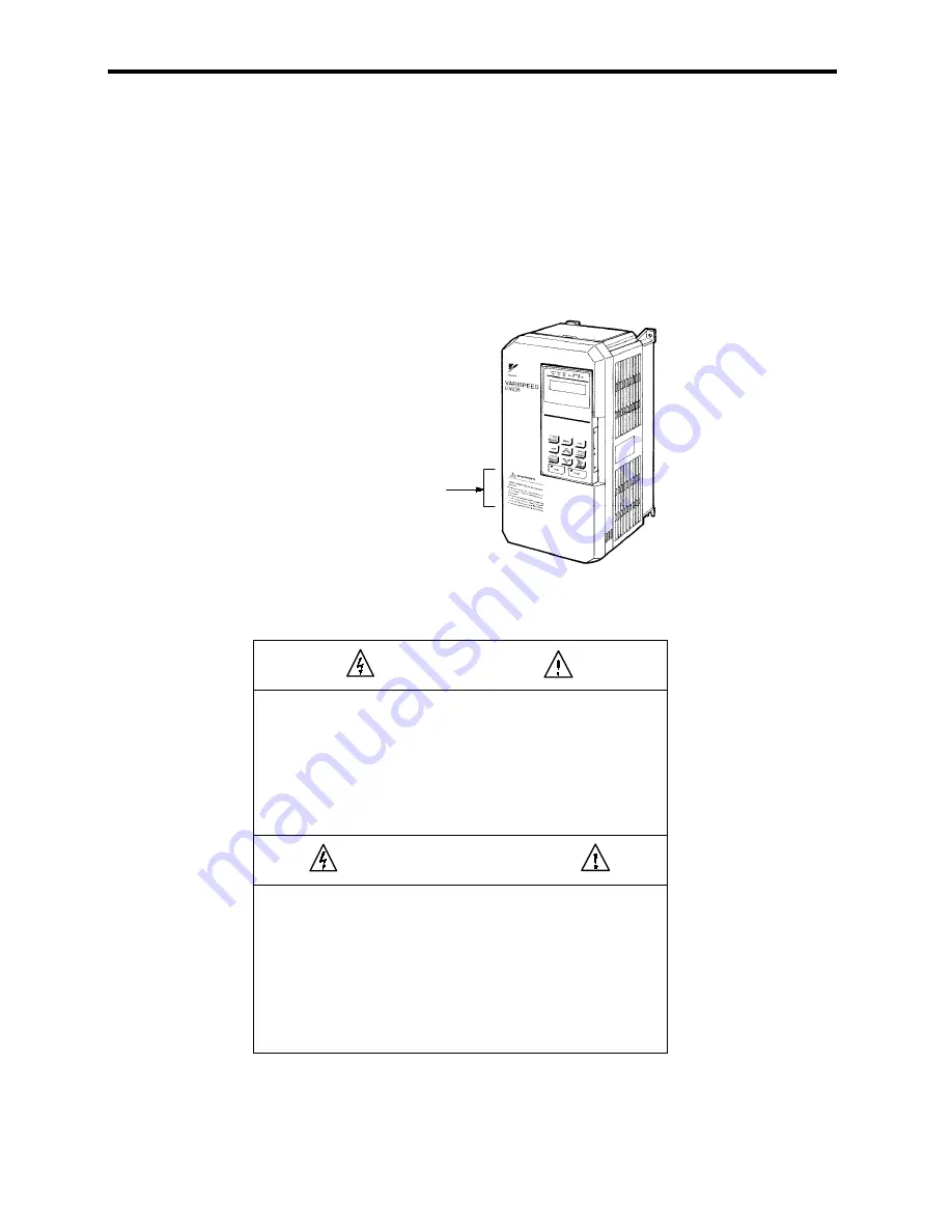 YASKAWA VS-616G5 Series Скачать руководство пользователя страница 7