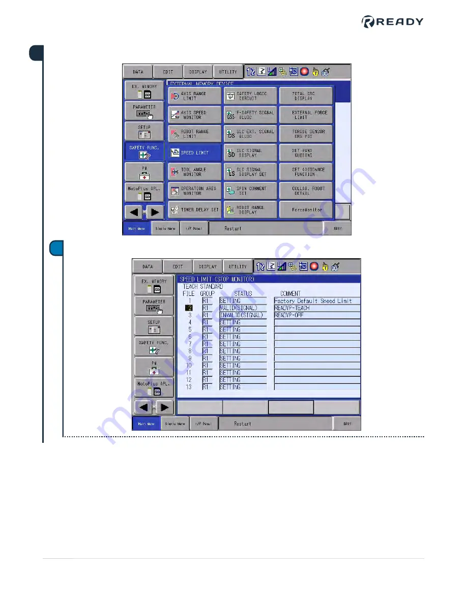 YASKAWA YRC1000 Startup Manual Download Page 50