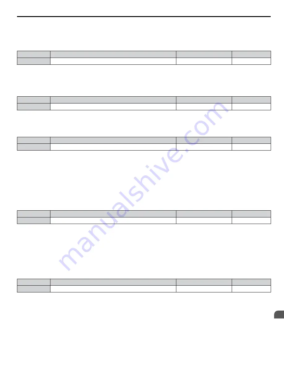 YASKAWA Z1000U Series Programming Manual Download Page 139