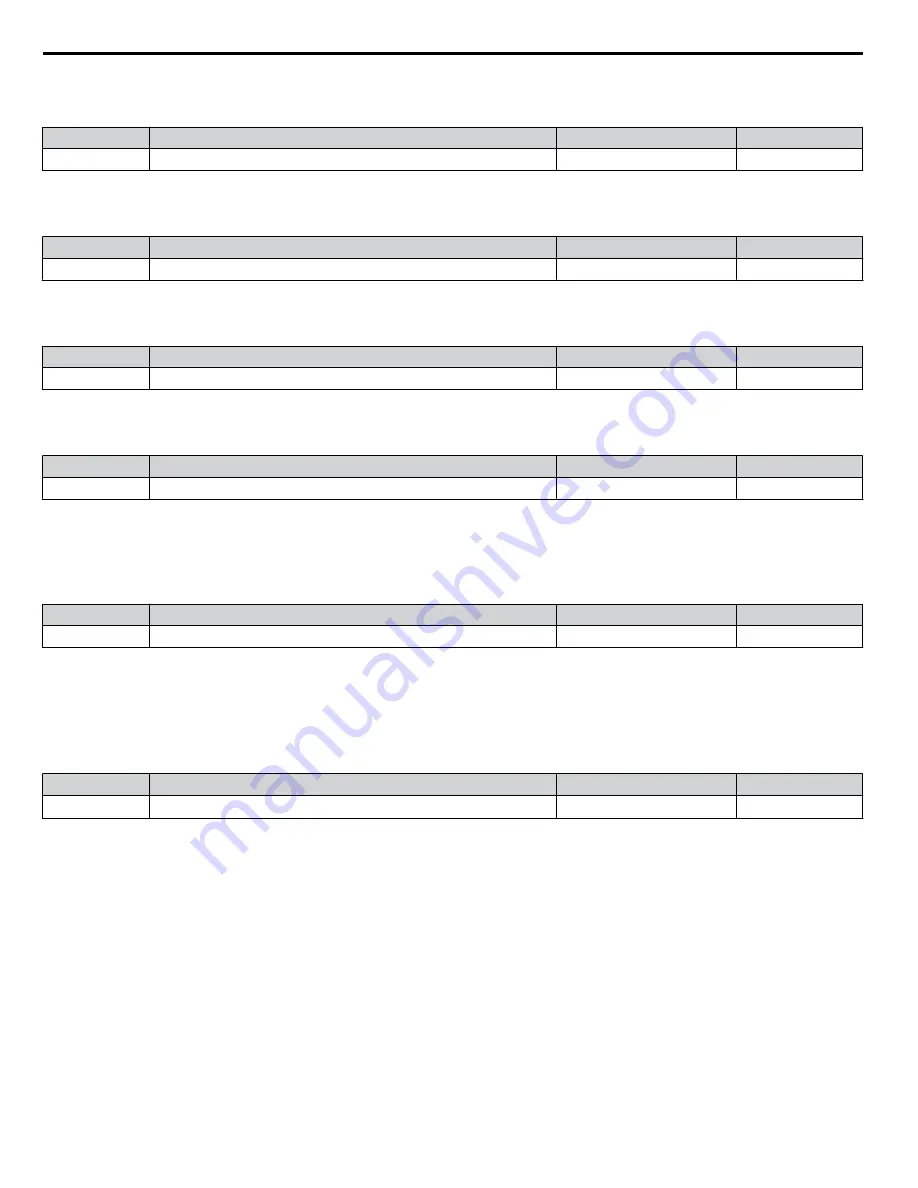 YASKAWA Z1000U Series Programming Manual Download Page 148